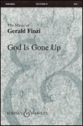 God Is Gone Up SATB choral sheet music cover Thumbnail